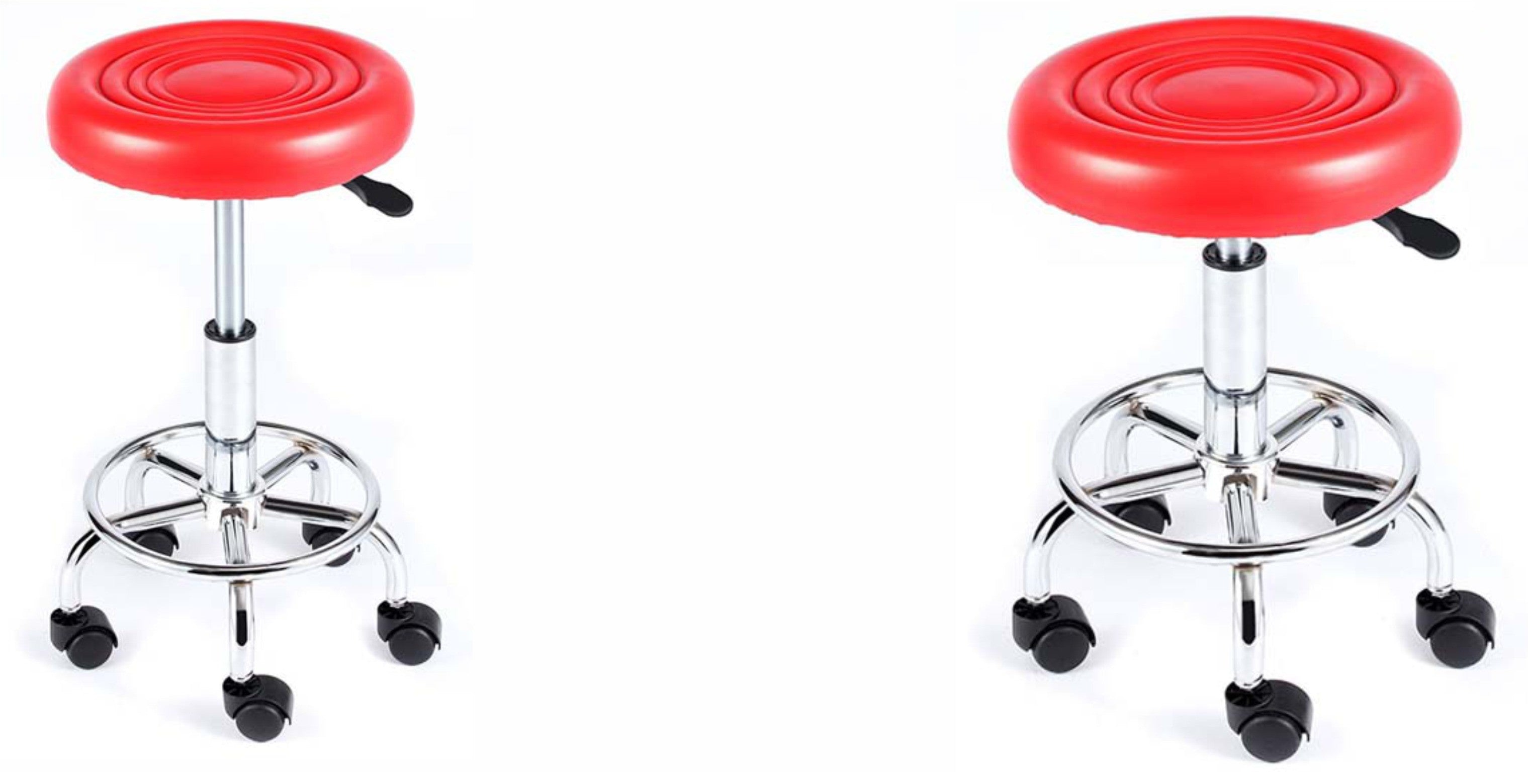 Revolving stool with discount wheels