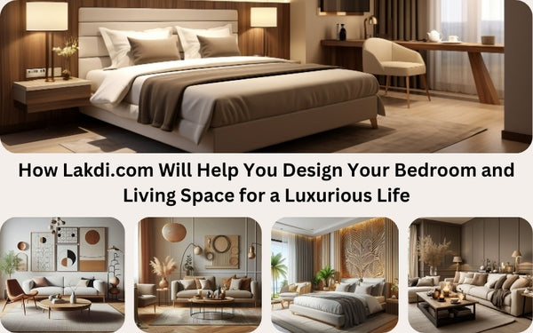 How Lakdi.com Will Help You Design Your Bedroom and Living Space for a Luxurious Life