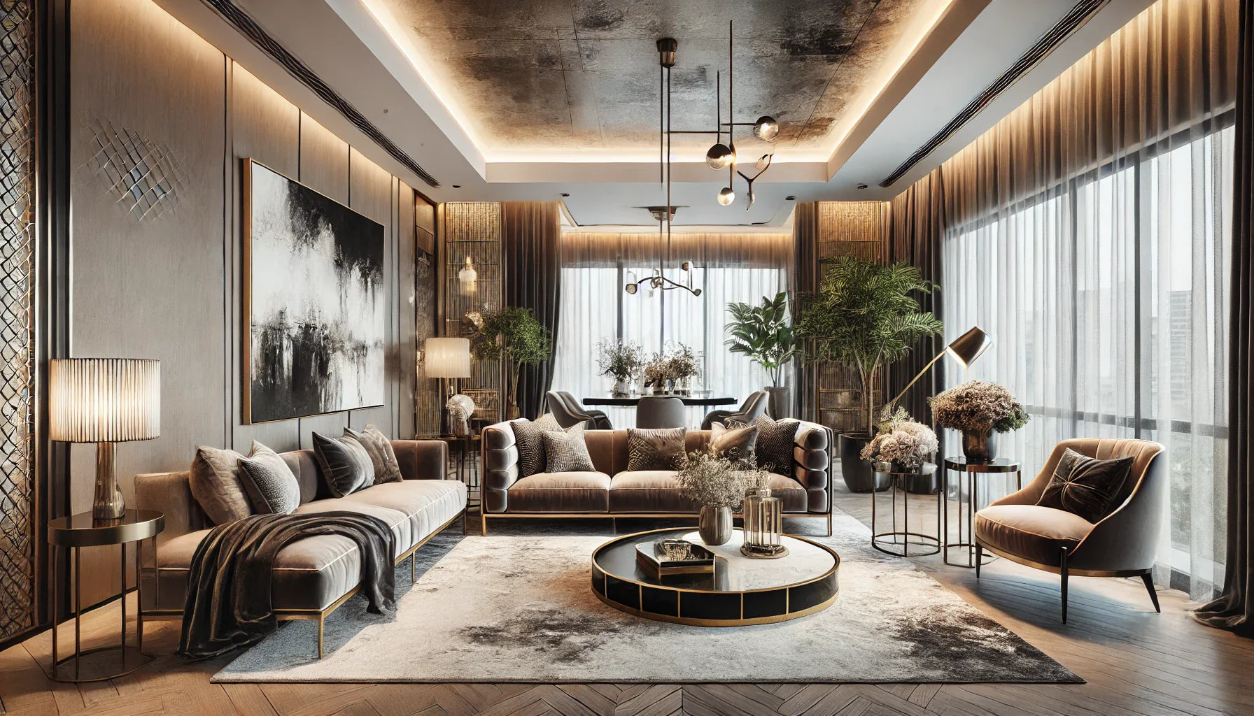 Elevate Your Home: Luxurious Living Space Design Tips by Lakdi.com