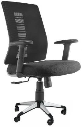 Medium Back Executive Chair with Chrome Base