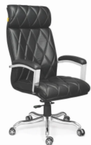 High Back Executive Office Chair with Chrome Base