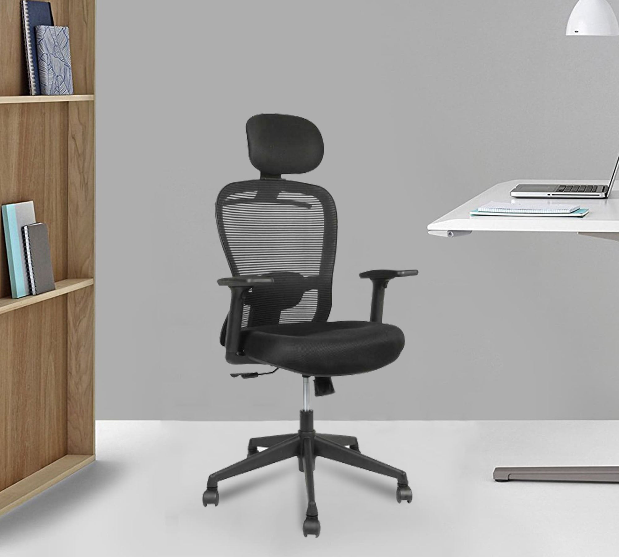 Executive Chair with Headrest Support