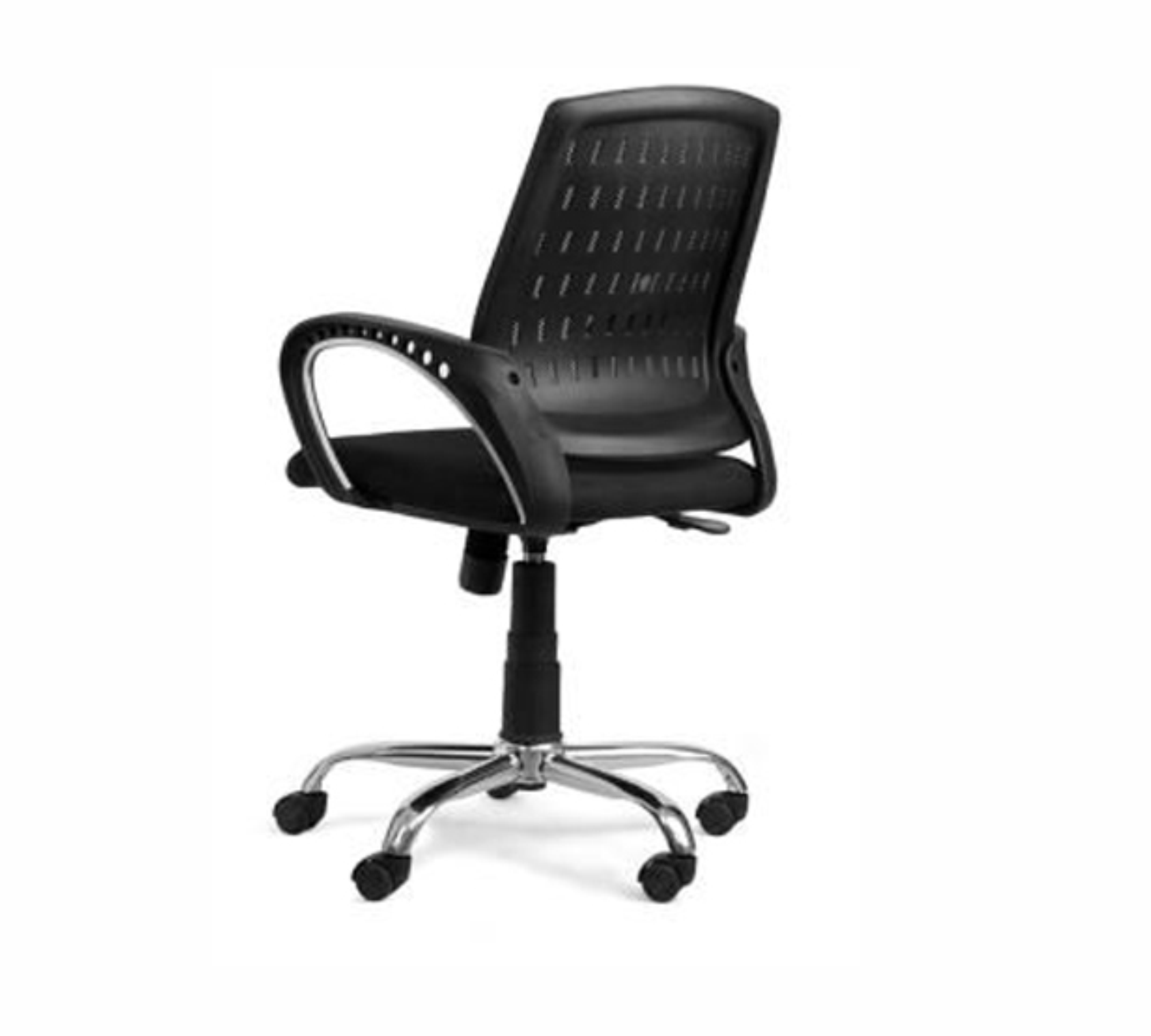 The Medium Back Office Executive Chair with Height Adjustable Chrome Base