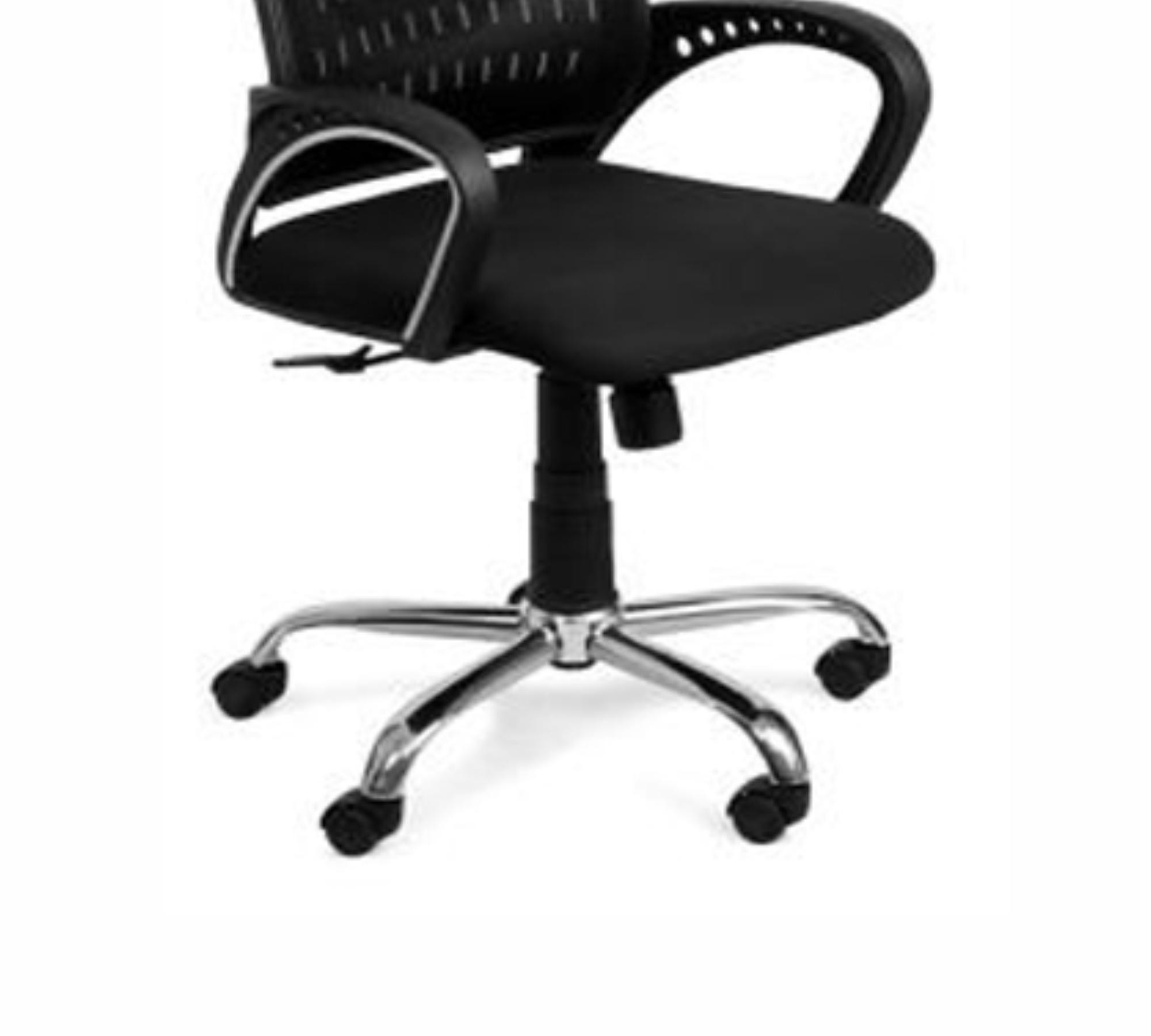 The Medium Back Office Executive Chair with Height Adjustable Chrome Base