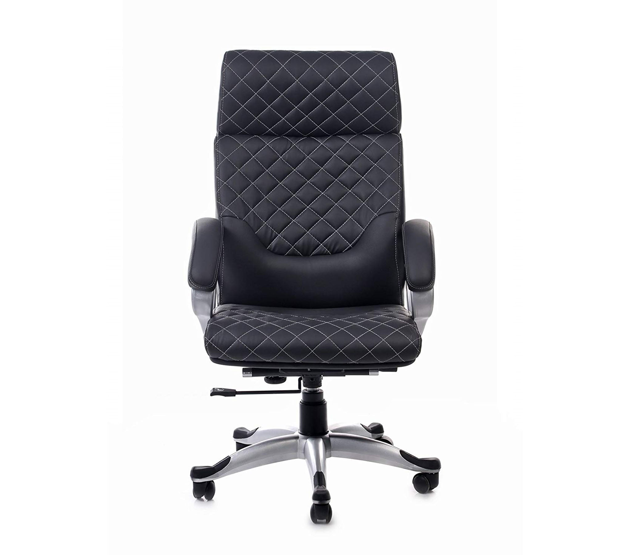 High Back Director Chair with Headrest & Aluminum Base