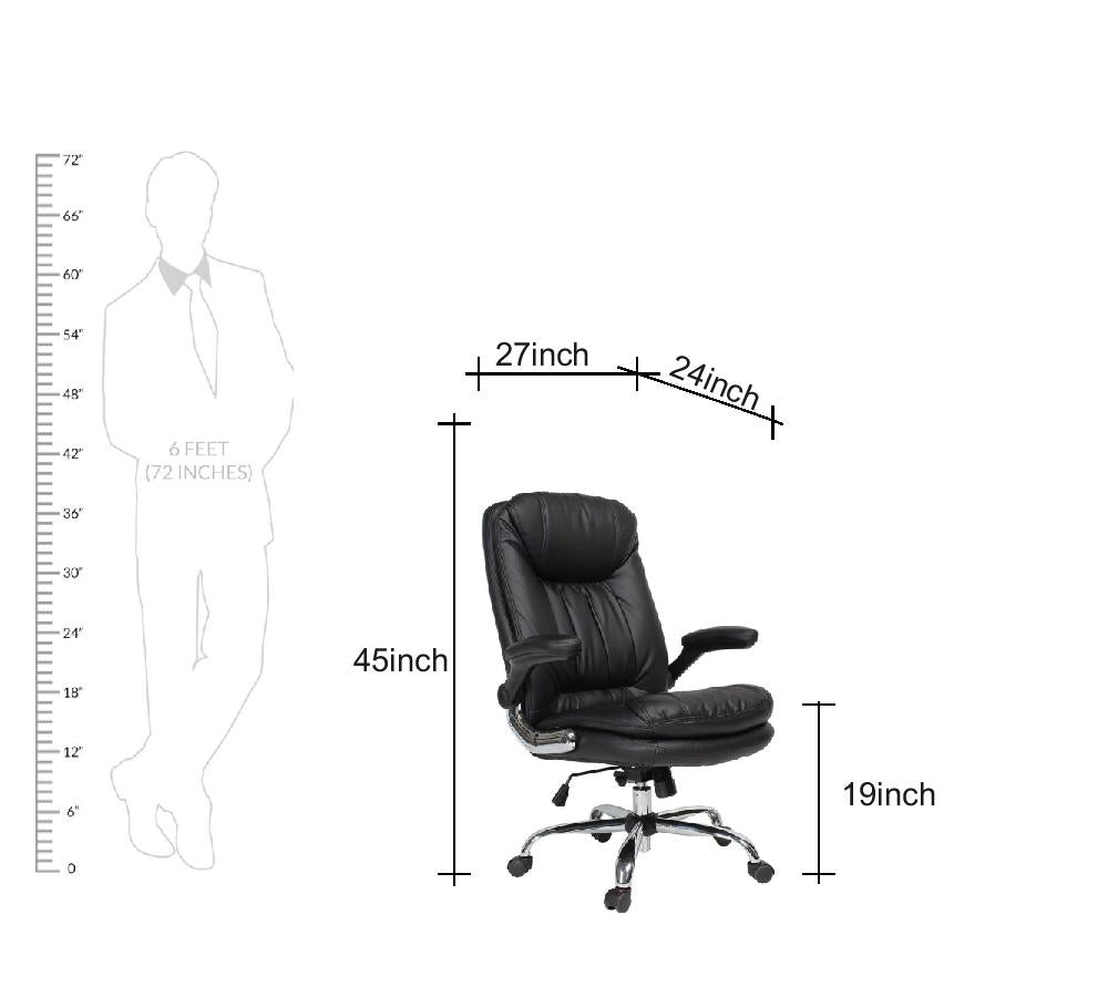 Comfortable Director Chair with Adjustable Armrest