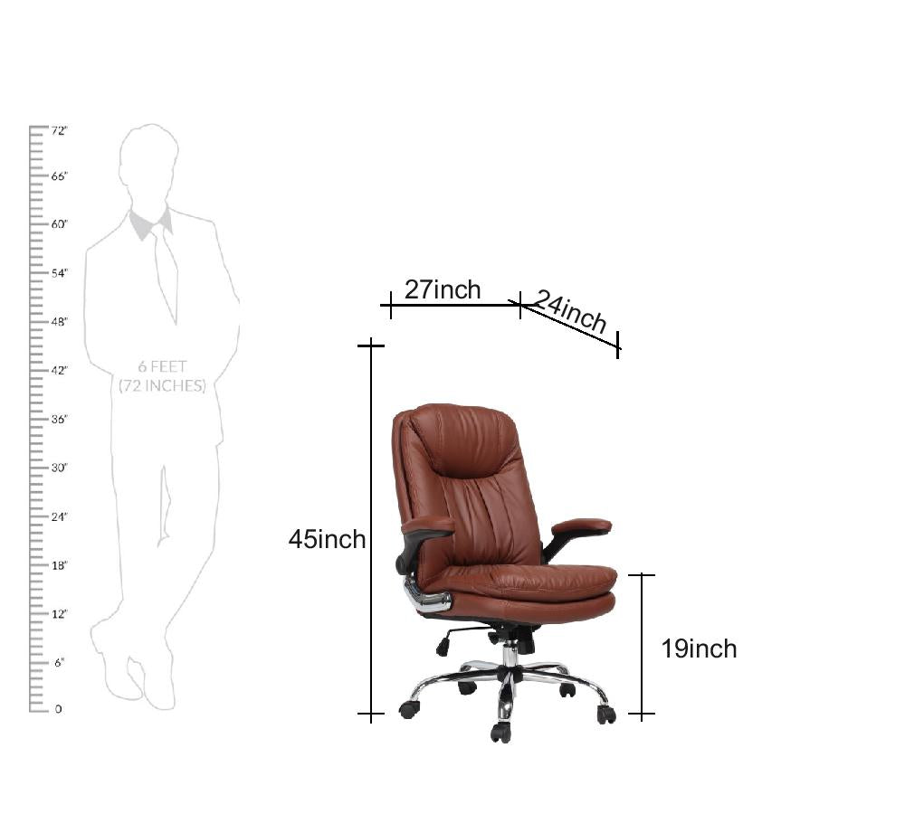 Comfortable Director Chair with Adjustable Armrest