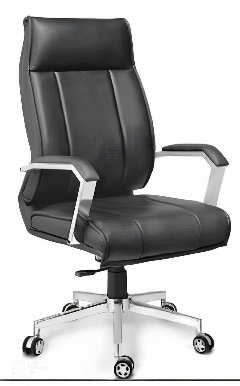 High Back Executive Chair with Chrome Base