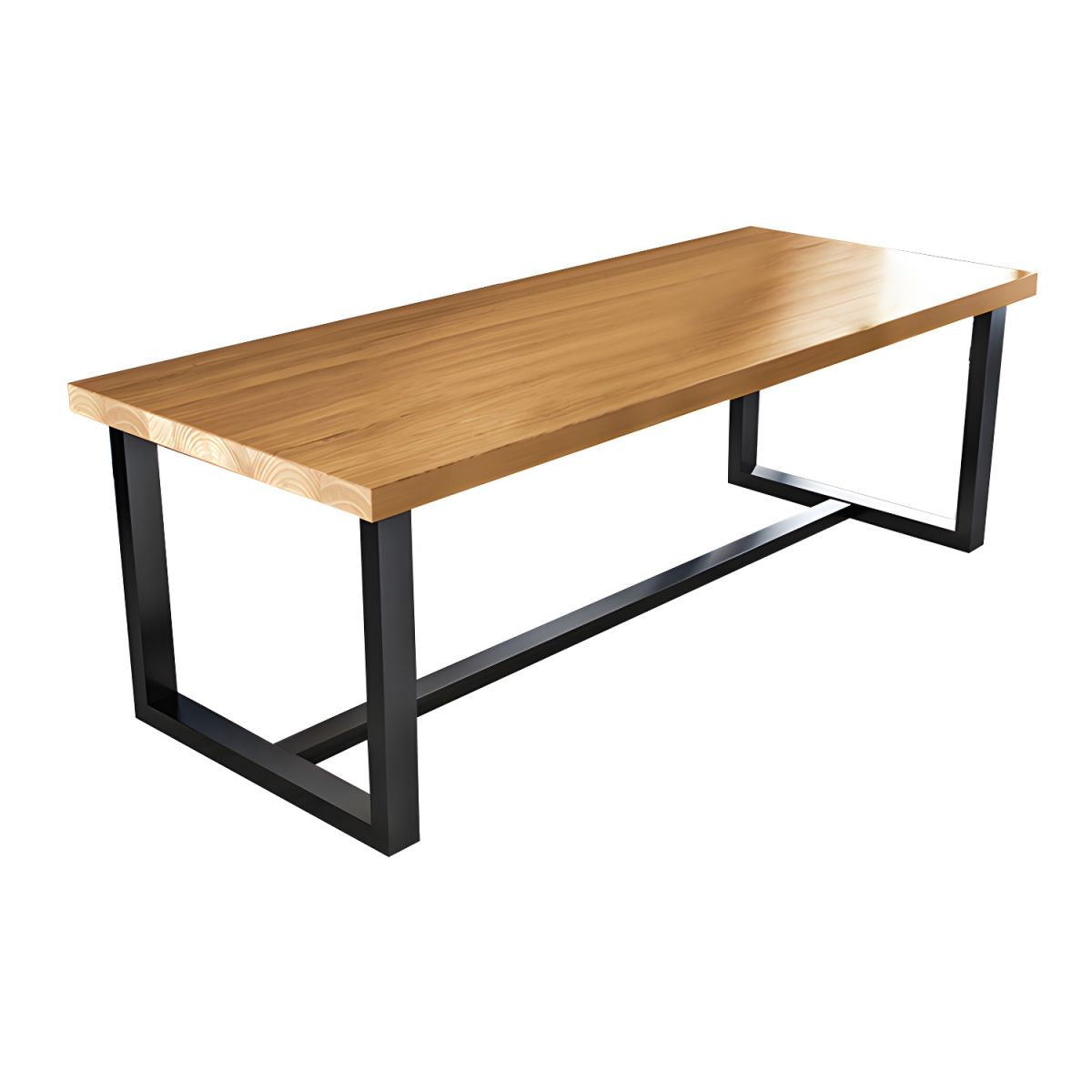 Meeting and Conference Home Office Table Rectangular Shaped Writing Desk ( 8x2.3 Ft. Only Table without Chair)