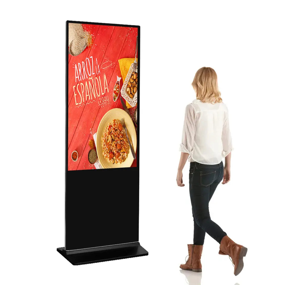 Digital Advertising Kiosk Floor Stand