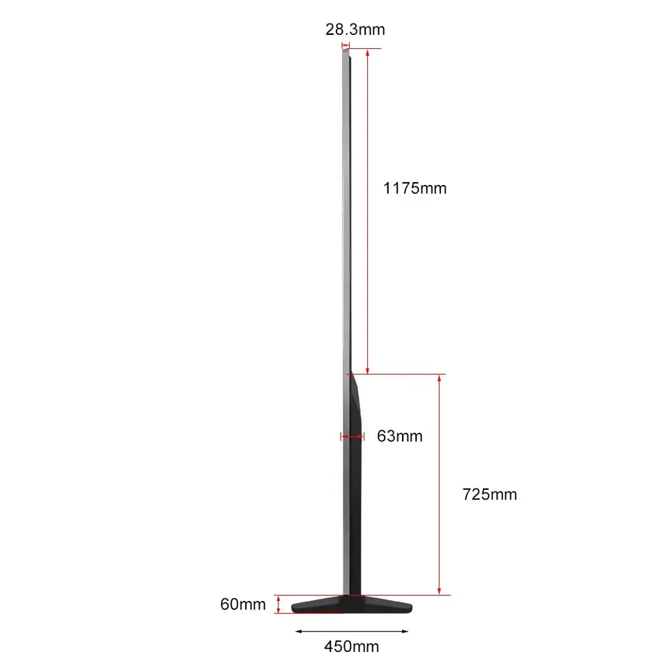 Digital Advertising Kiosk Floor Stand