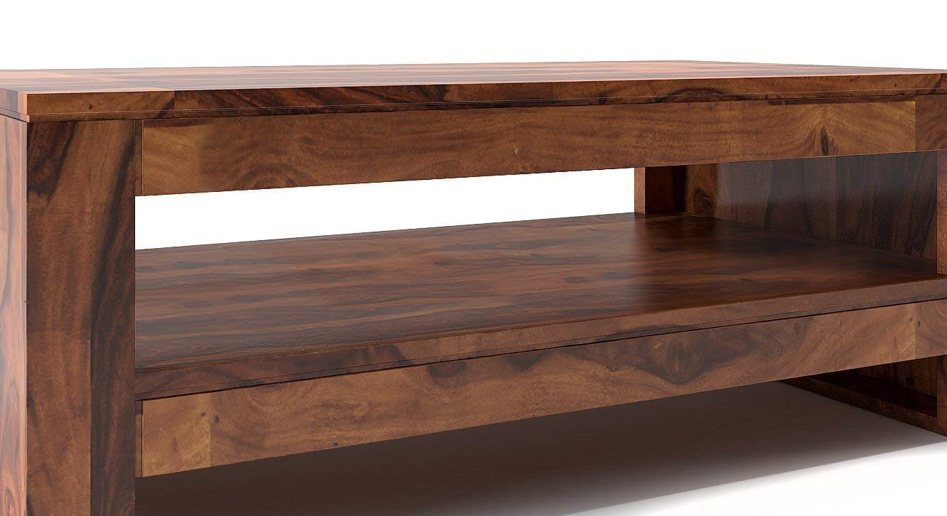 Solid Wooden Base Frame Center Table