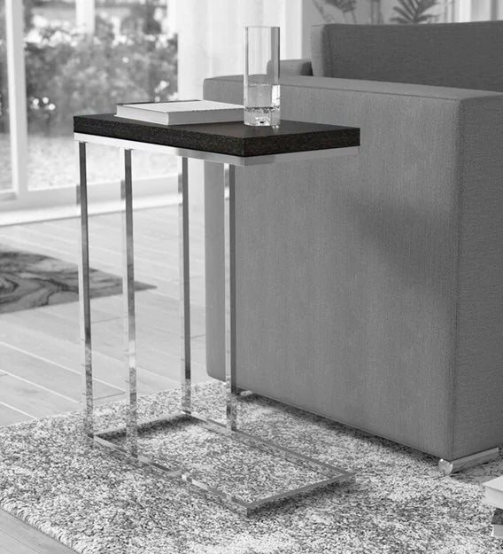 Side Table With Metal Frame