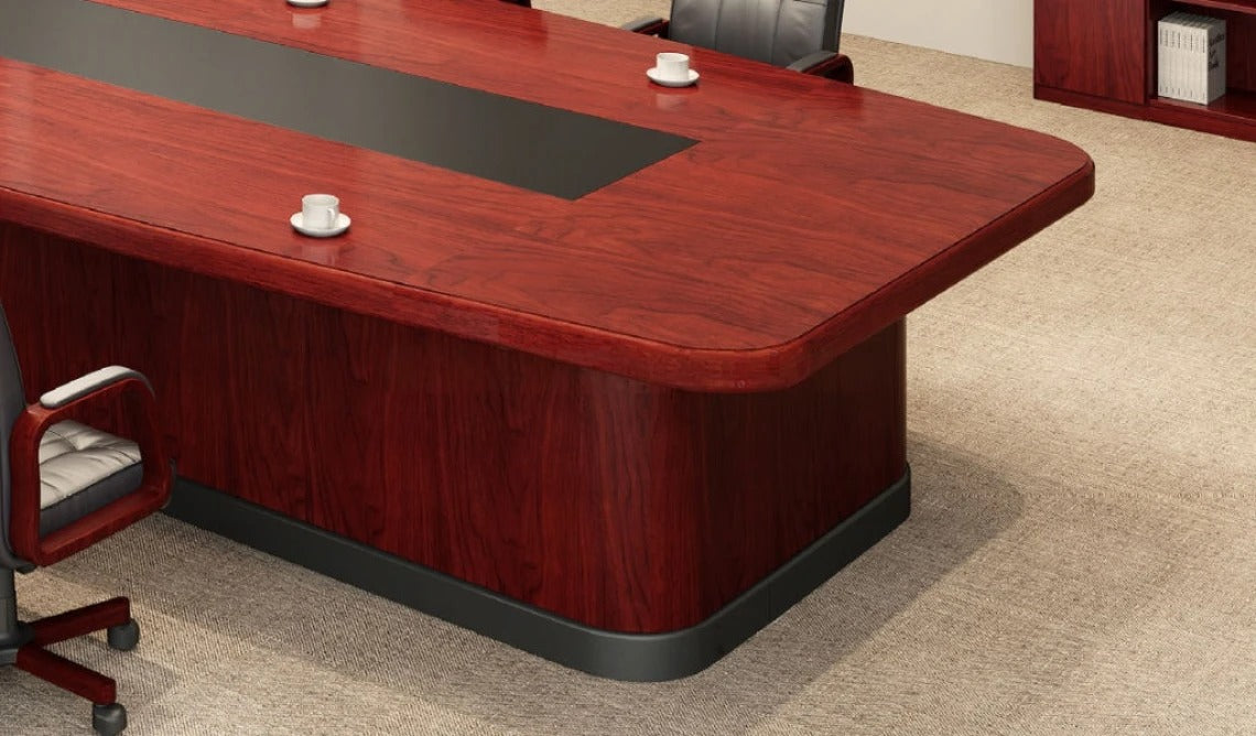 Conference Table for Office Furniture Made in Plywood with Veneer and Luxury Design Look & Durable Quality