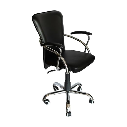 Medium Back Executive Chair with Chrome Base