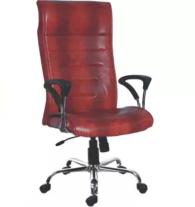 High Back Director Chair with Chrome Base