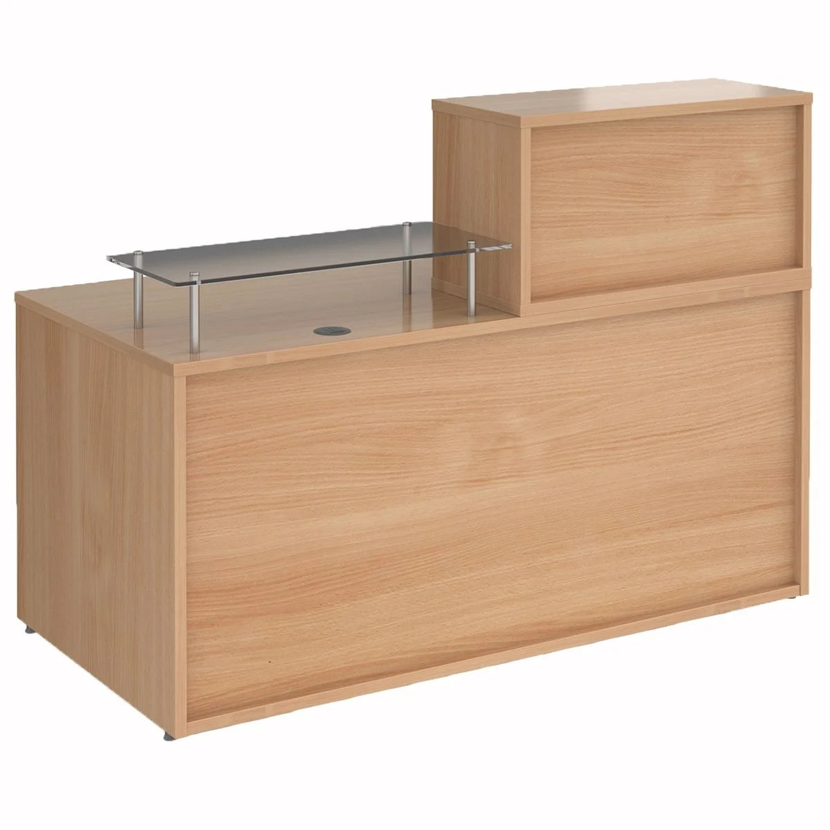 Reception Table for Office Counter Medium Straight Desk for Offices & Reception Area