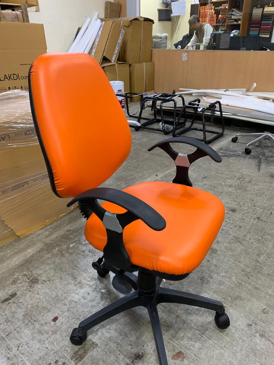 Low Back Executive Office Chair with Nylon Base