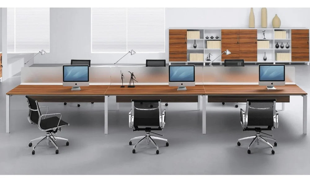 Workstation Table for Office Furniture Premium High Quality & Best Design Made in Particle Board/ MDF/Plywood with MS Legs and  office desk