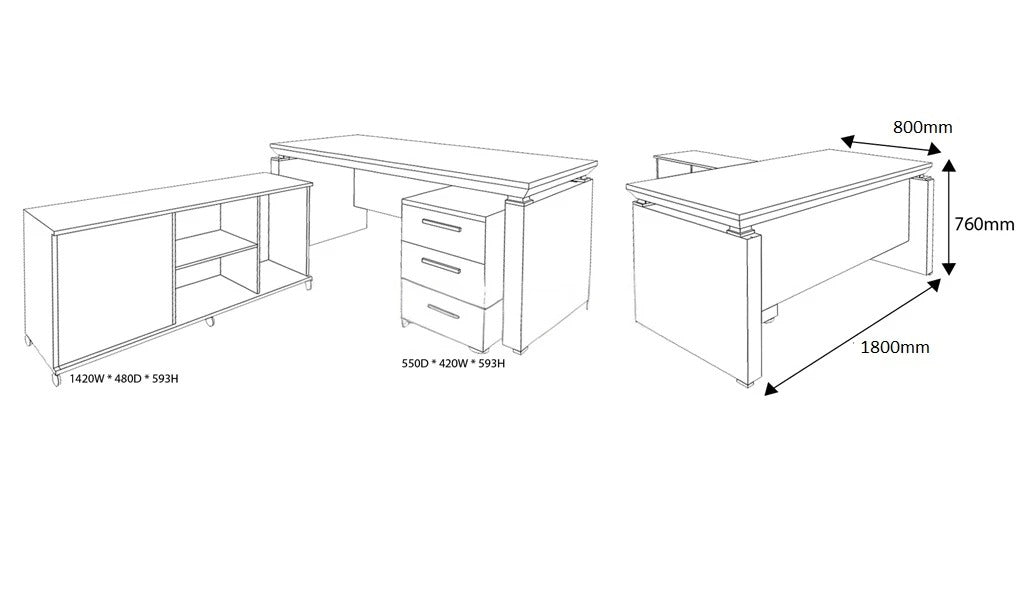 computer table Director office table study desk wooden table  