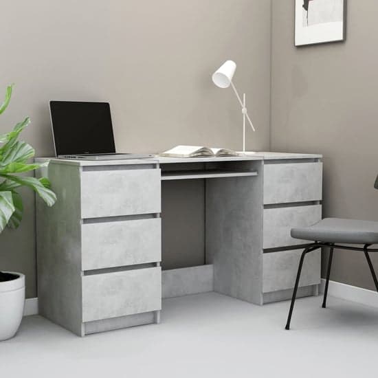 Home and office Computer Desk Made in particle Board and making it sturdy, durable and long-lasting