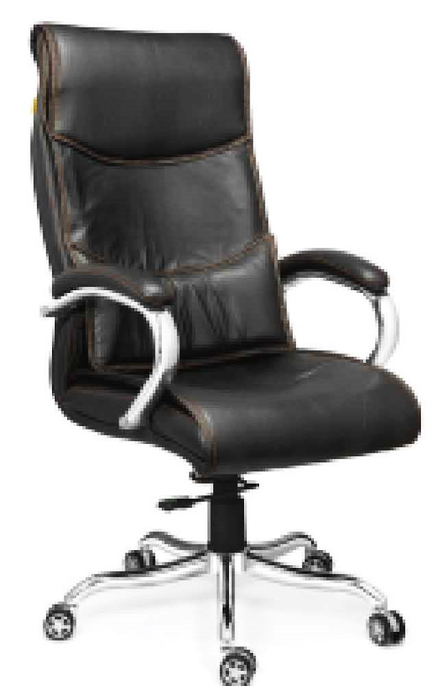 High Back Director Office Chair with Chrome Base