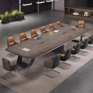 Conference Table for Office Furniture Premium High Quality & Luxury Design Made in MDF/Plywood with Wire Manager and Meeting Table