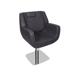 Salon Chair for Modern Design Stylish Beauty Chair for Swivel, Adjustable for Hair Salon, Multipurpose Parlor Chair