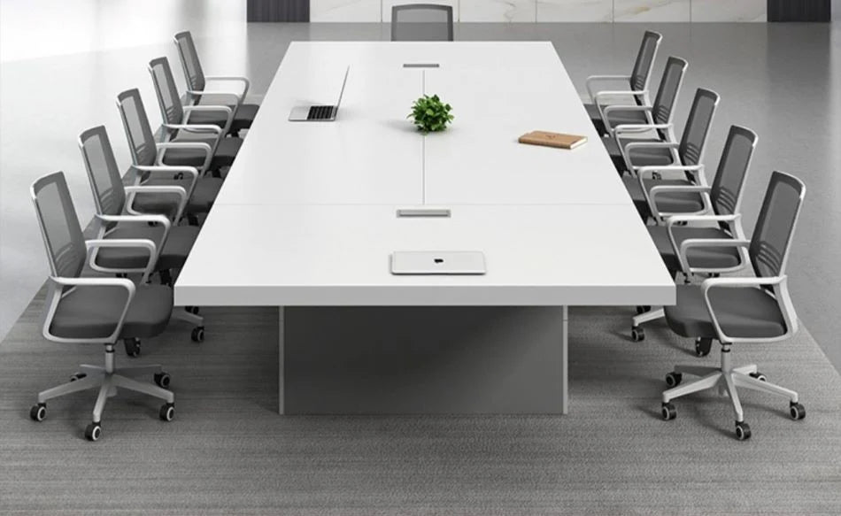 Conference Table for Office Furniture Luxury Modern Design Made in Particle Board High Quality Durable Premium Material