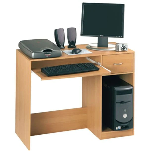 Office desk and Computer Table with Keyboard tray and CPU space made in High Quality Pre-laminated Partical Board