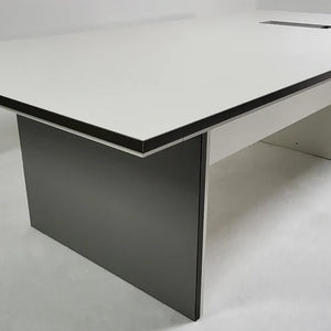 Conference Table for Office Furniture Premium High Quality & Best Design Made in Particle Board/ MDF/Plywood with Metal Base Wire Manager and Meeting Table