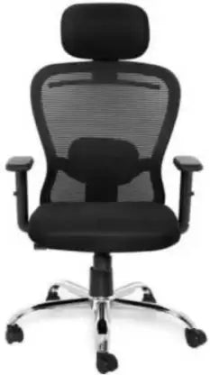 High Back Director Office Chair with Chrome Base