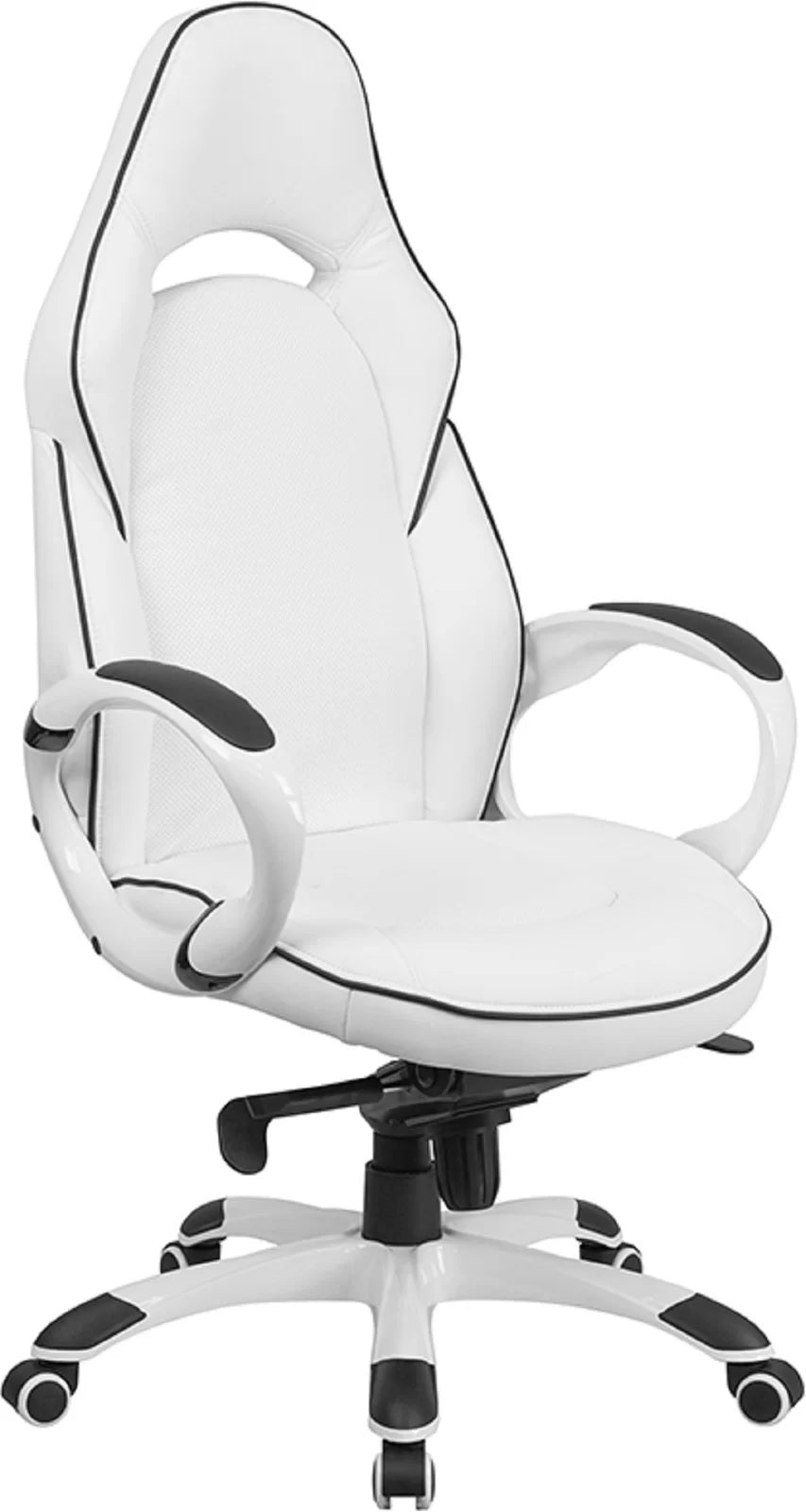 Gaming Chair with Nylon Caster Swivel & Wheel Base