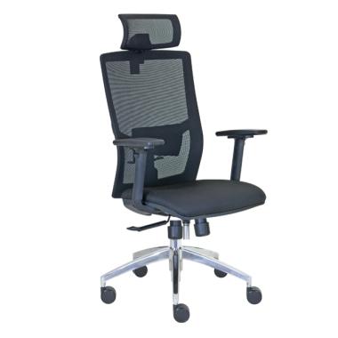 High Back Office Chair with Nylon Base