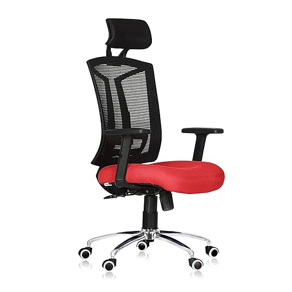 High Back Director Office Chair with Chrome Base