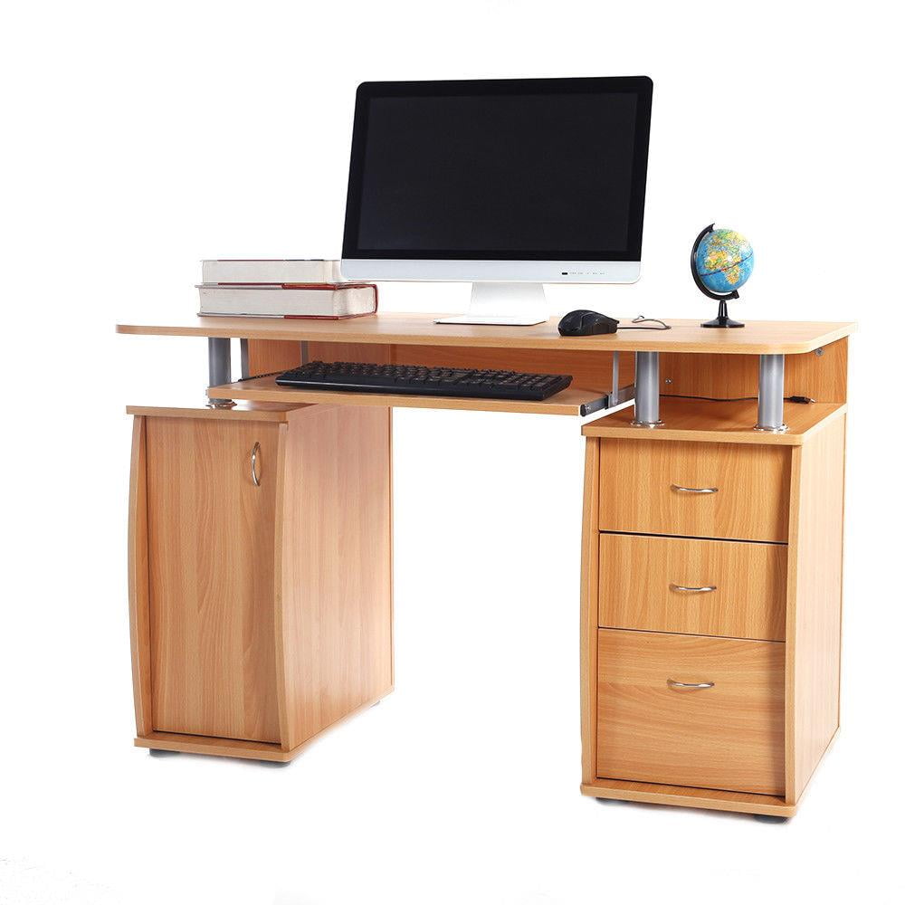 computer table office table study desk wooden table