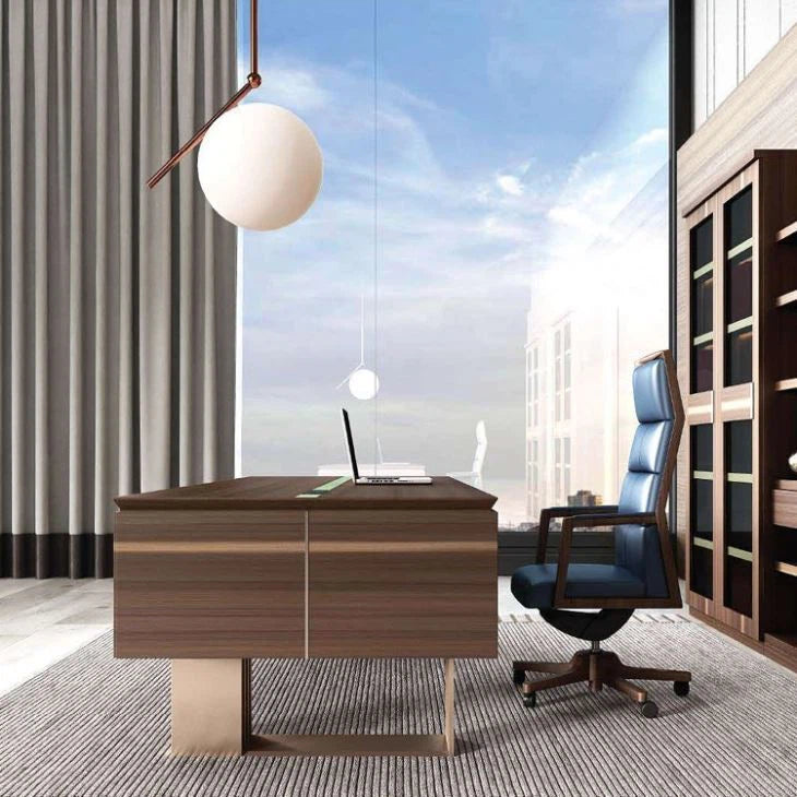 Director & Executive Luxury Office Table Modern Desk Perfect Blend of Fashion, Aesthetics, and Stylish, Functional Workspace