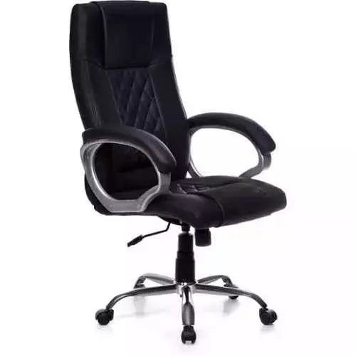 High Back Director Office Chair with Chrome Base