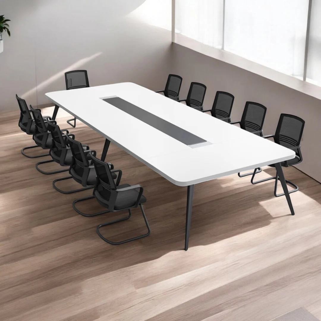 Conference Meeting for Office Table Modern Design is Hand Crafting Modern Conference Table Collection- Golden Brown