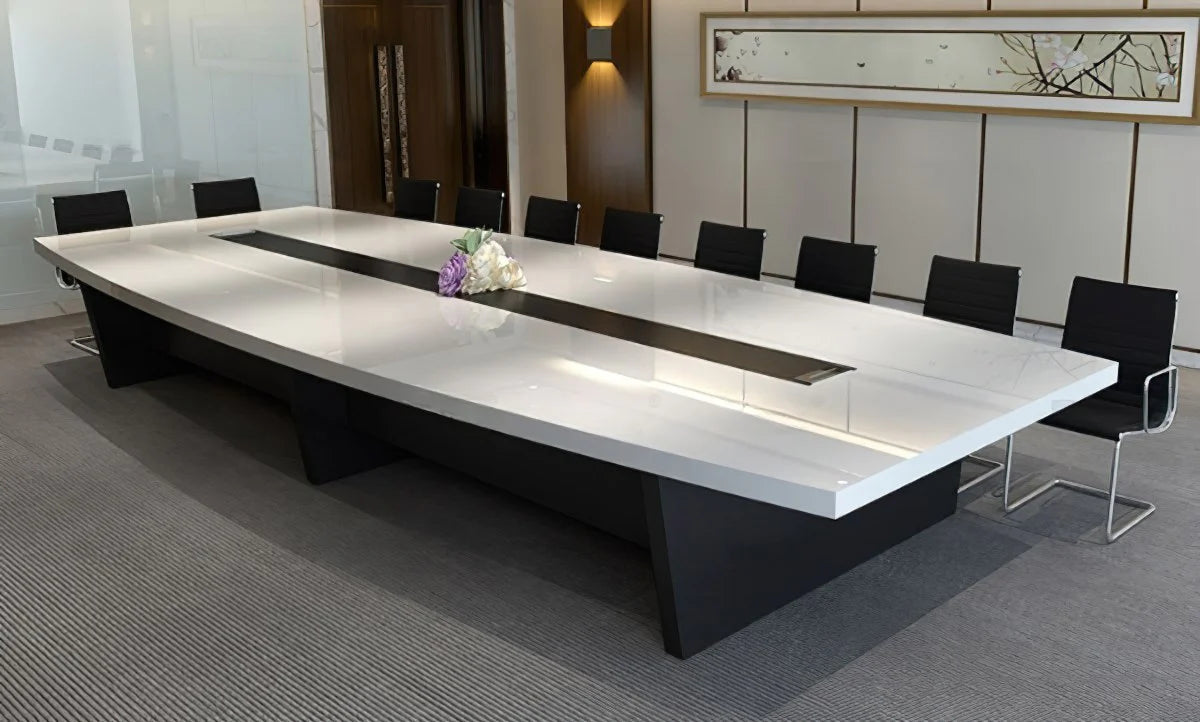 Conference Table for Office Furniture Luxury Modern Design Made High Quality Particle Board and Make a Good Look in on Office