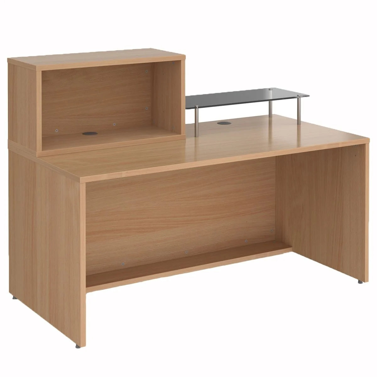 Reception Table for Office Counter Medium Straight Desk for Offices & Reception Area