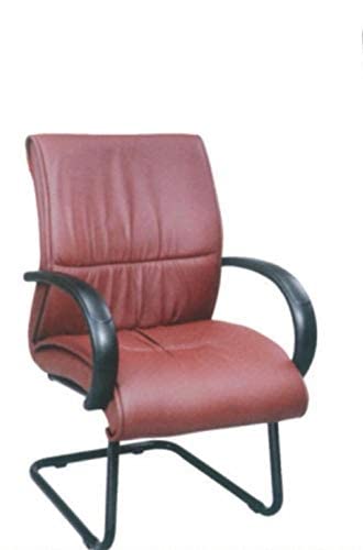 Medium Back Executive Chair with Black Powder Coated Metal Base