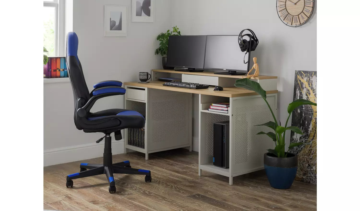 computer table office table study desk wooden table  