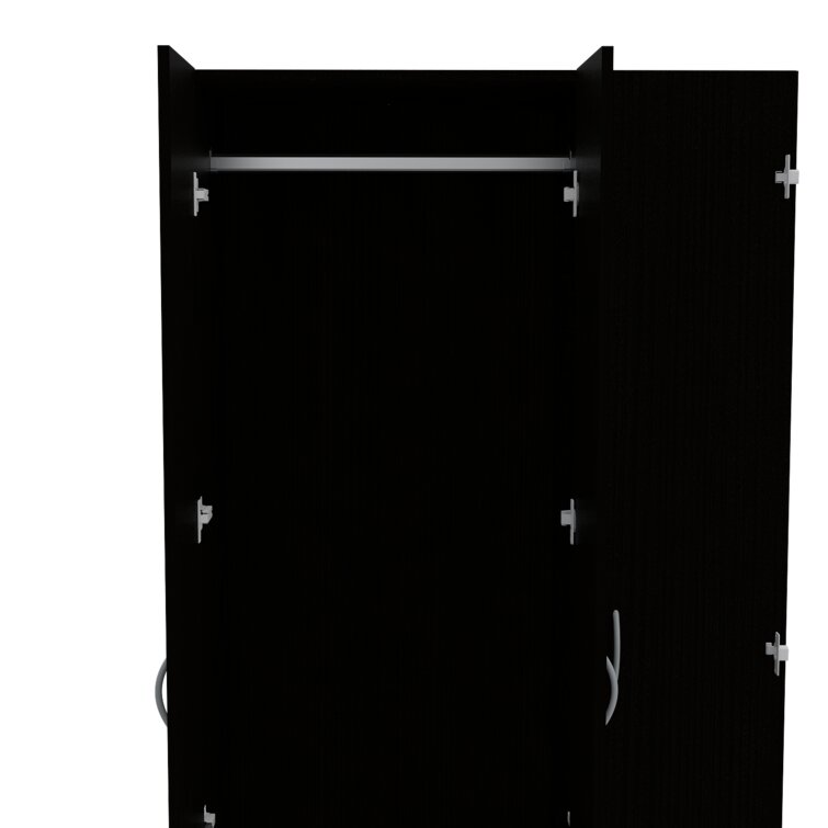 3 Door Wooden Wardrobe -