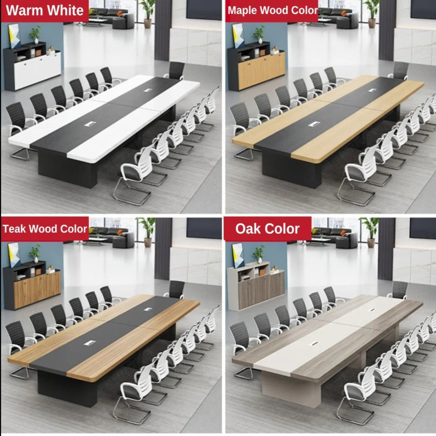 Conference Table for Office Furniture Made in Particle Board Modern Design Durable High Quality Meeting Table