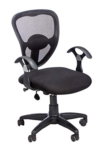 Swivel Medium Back Executive Executive Chair with Nylon Base