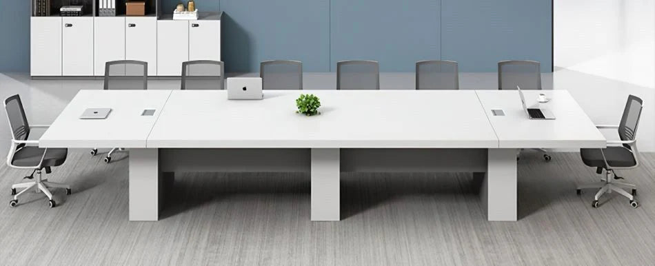 Conference Table for Office Furniture Luxury Modern Design Made in Particle Board High Quality Durable Premium Material