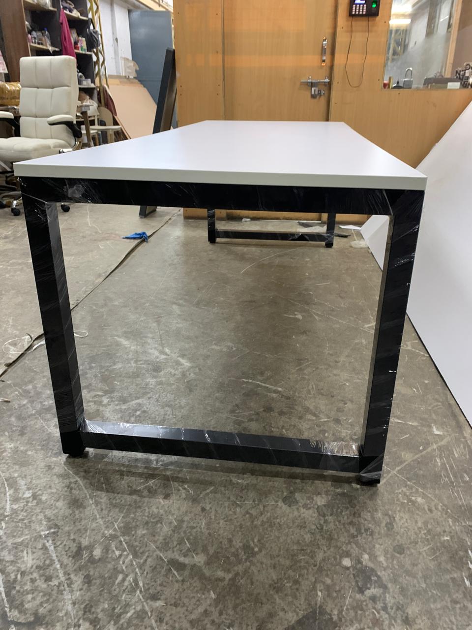 Computer Table with Metal Frame & Top Particle Board