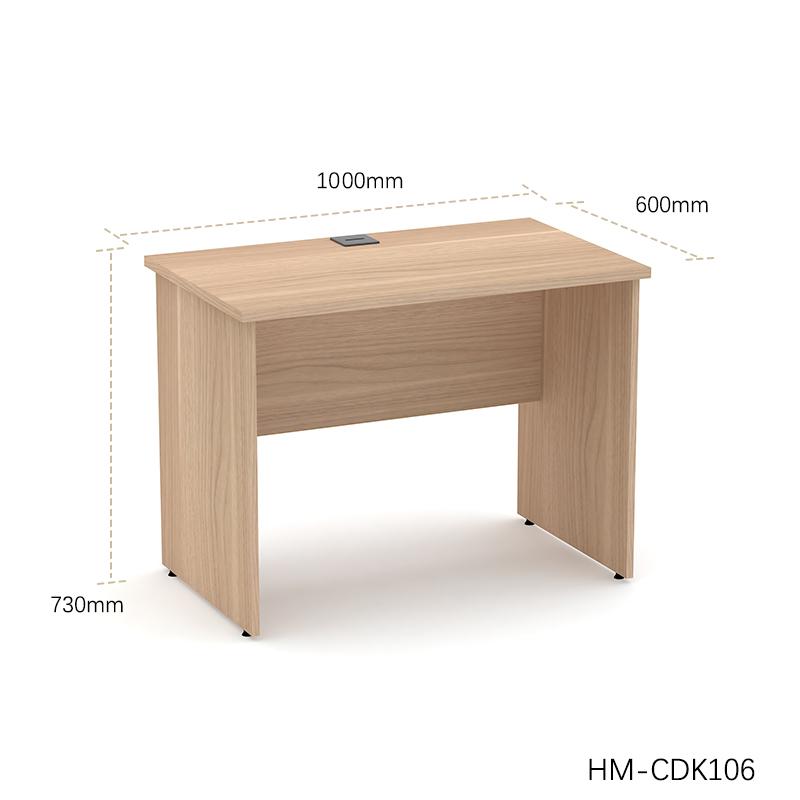 Office desk and Computer Table and Pedestal 3 Drawer made in Engineered Wood - Beige