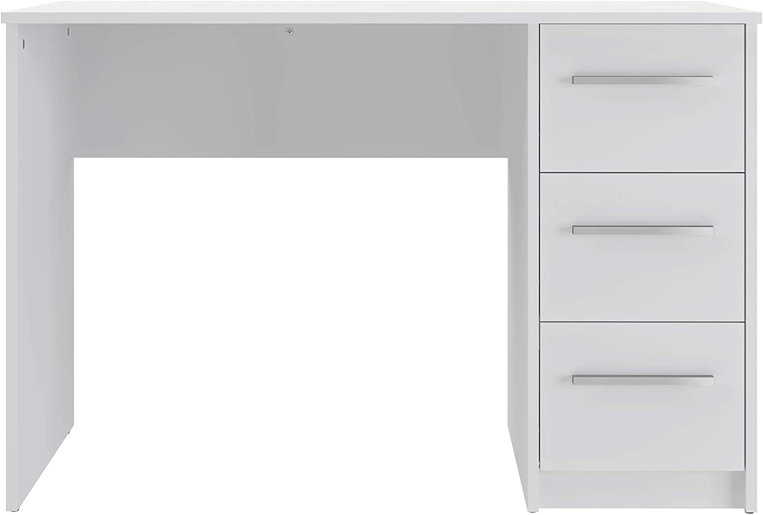 White Study Table & Computer Desk with Drawer